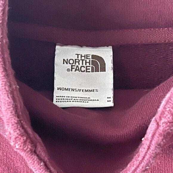 THE North Face burgundy cowl neck hiking light weight sweater medium - Picture 5 of 9